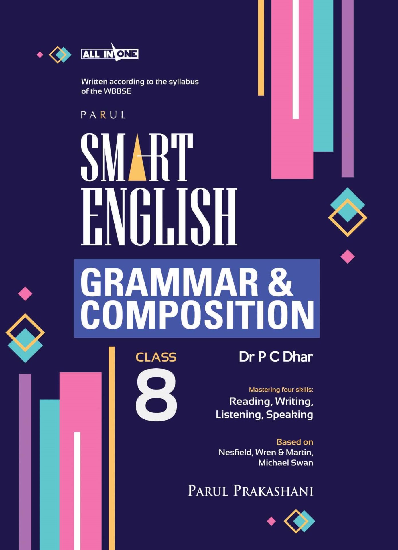 Smart English Grammar & Composition-8 front